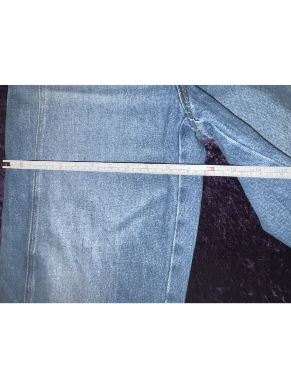 NEW LOFT Wide Leg High Rise Barrel Jeans Vtg Distressed 30-32" Waist Ann Taylor - Picture 9 of 12